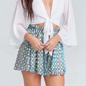 mumu starry carlos swing shorts